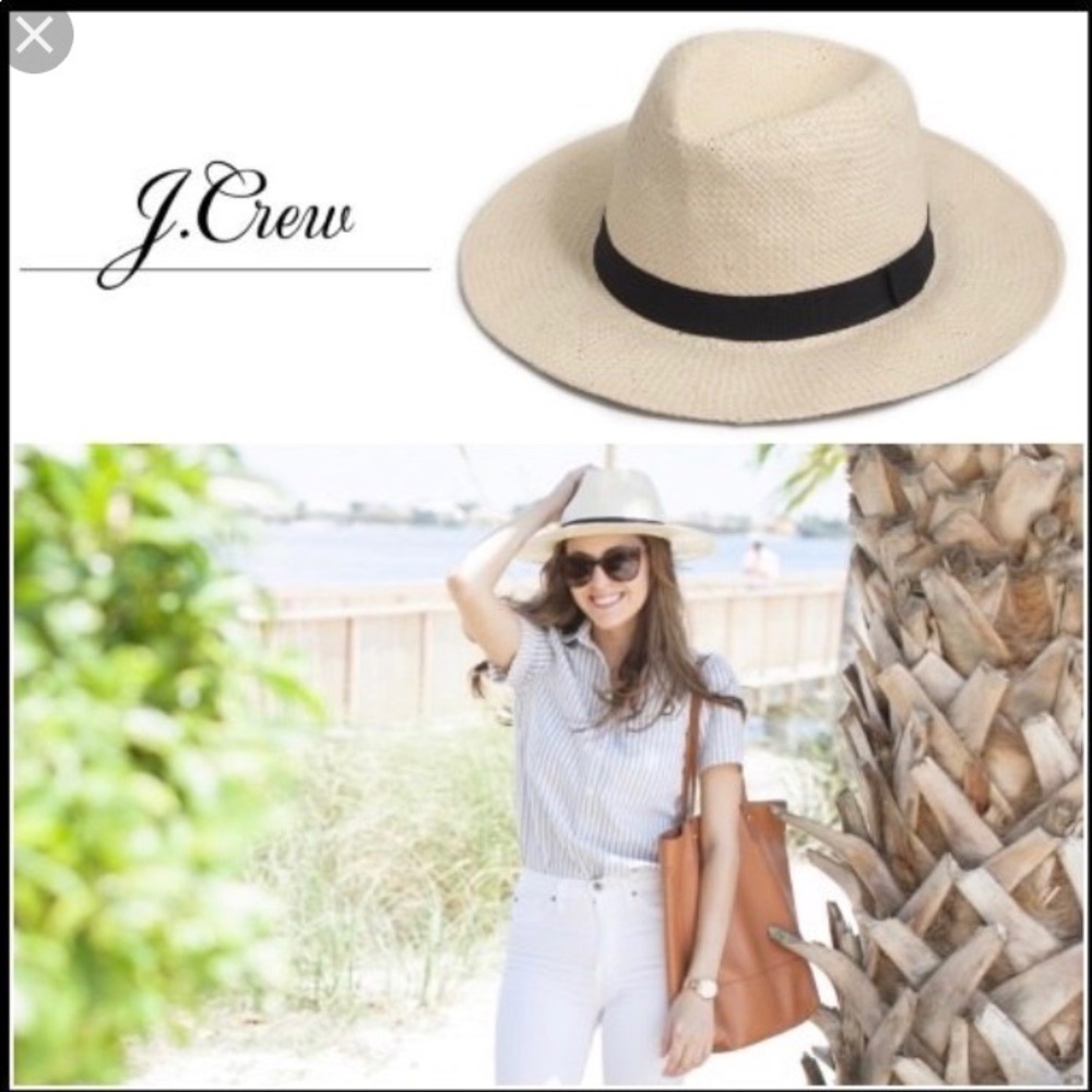 J. Crew Factory Panama Hat NWT